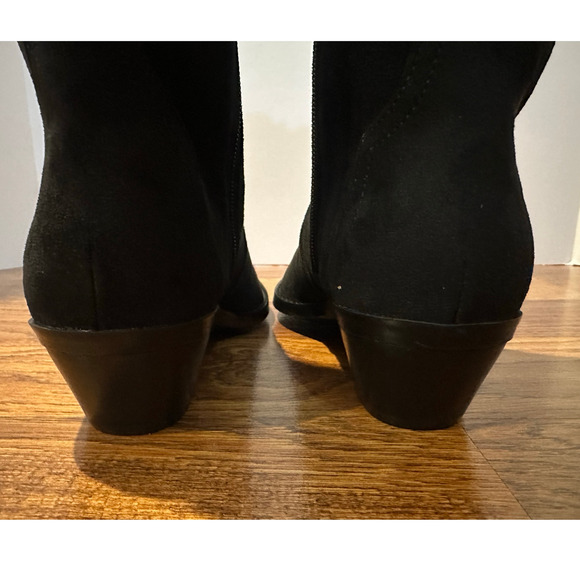 DV by Dolce Vita Women’s Kit Faux Suede Knee-High Boots – Black – Size 6 NWOB - Picture 5 of 12